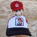 Casquette Peluche Plombier Rouge