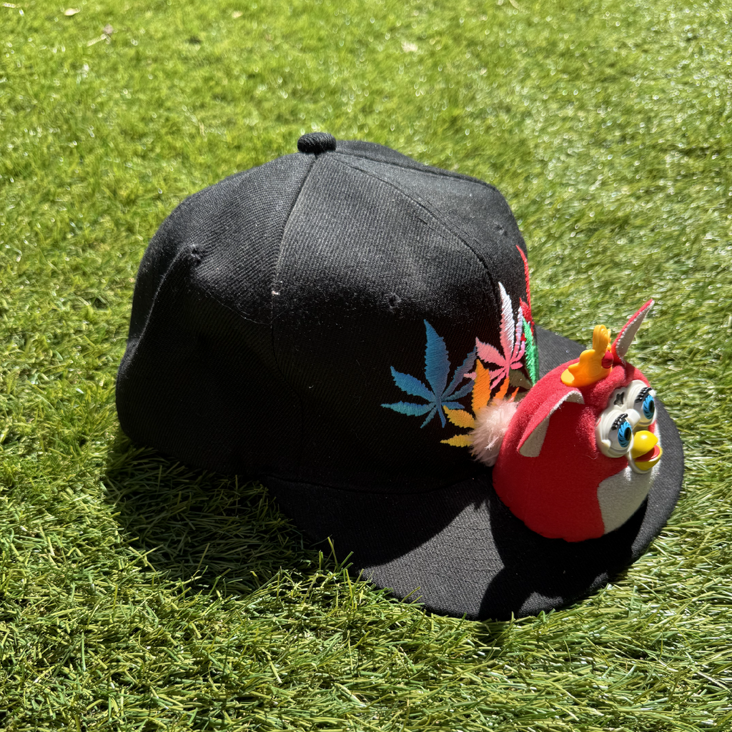 Casquette Peluche Chat-Hibou Royal 👑
