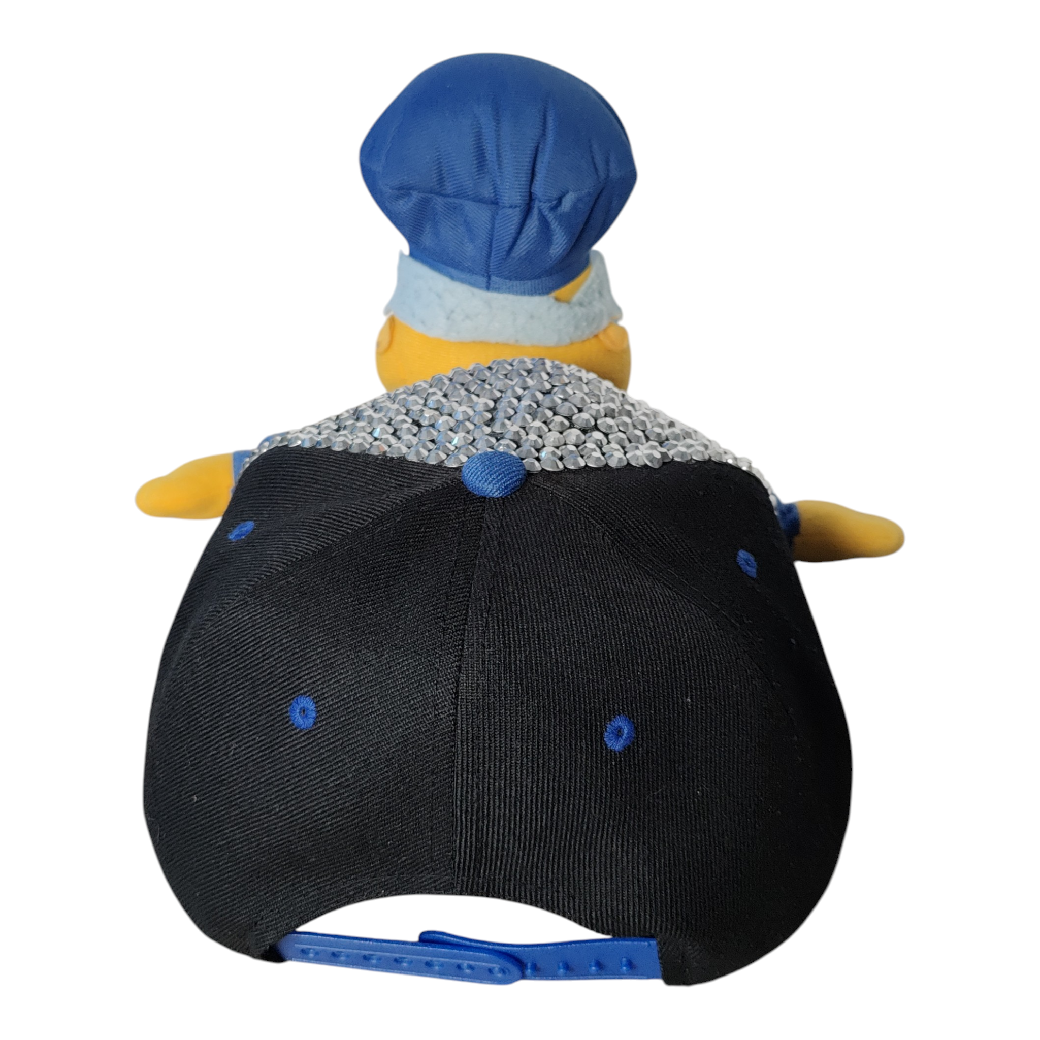 Casquette Peluche Policier Jaune 👮