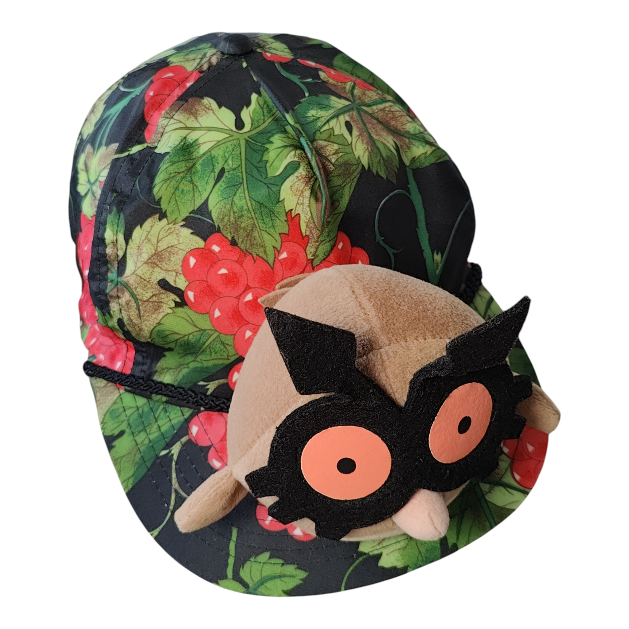 Casquette Peluche Hibou Hypnotique