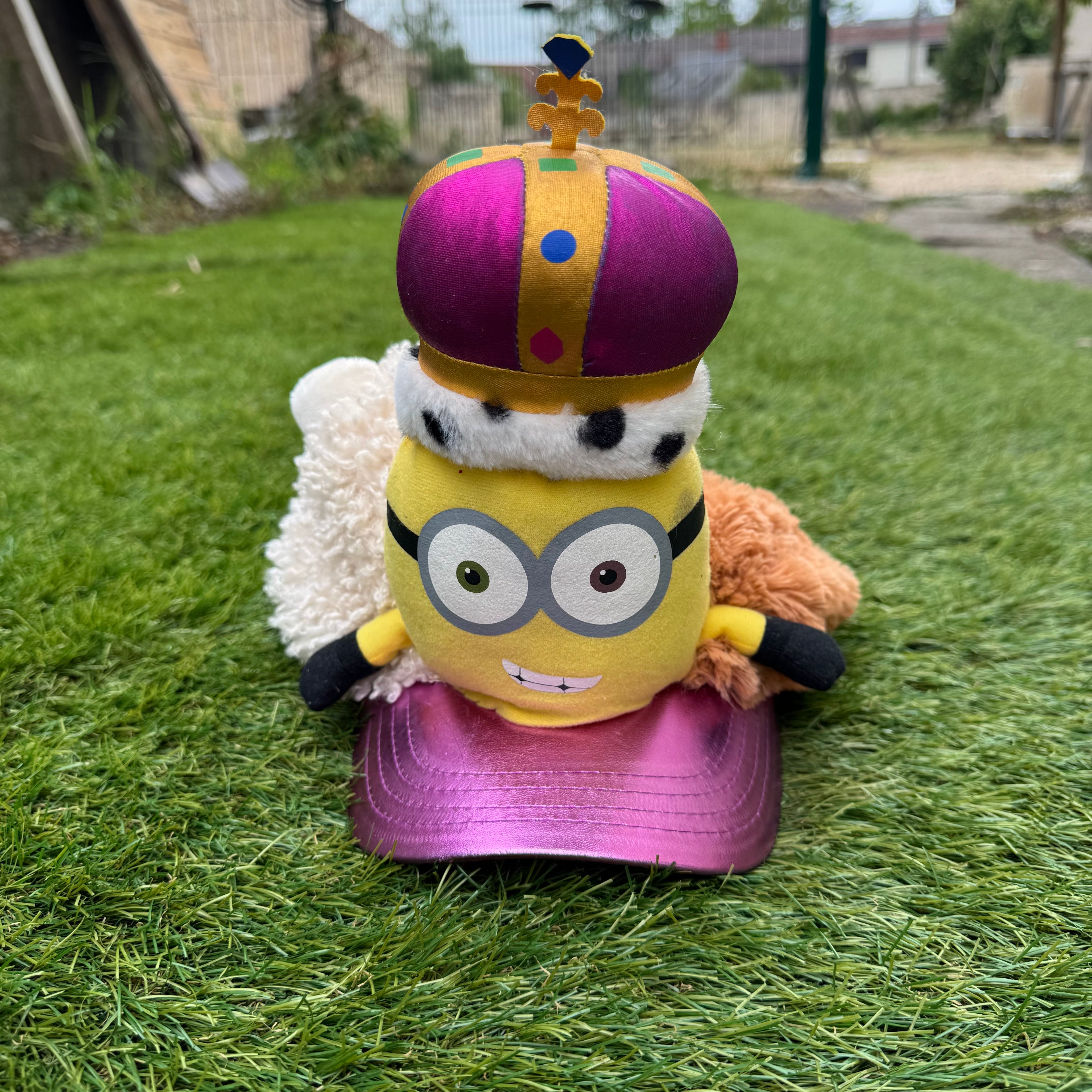 Casquette Peluche Petit Roi