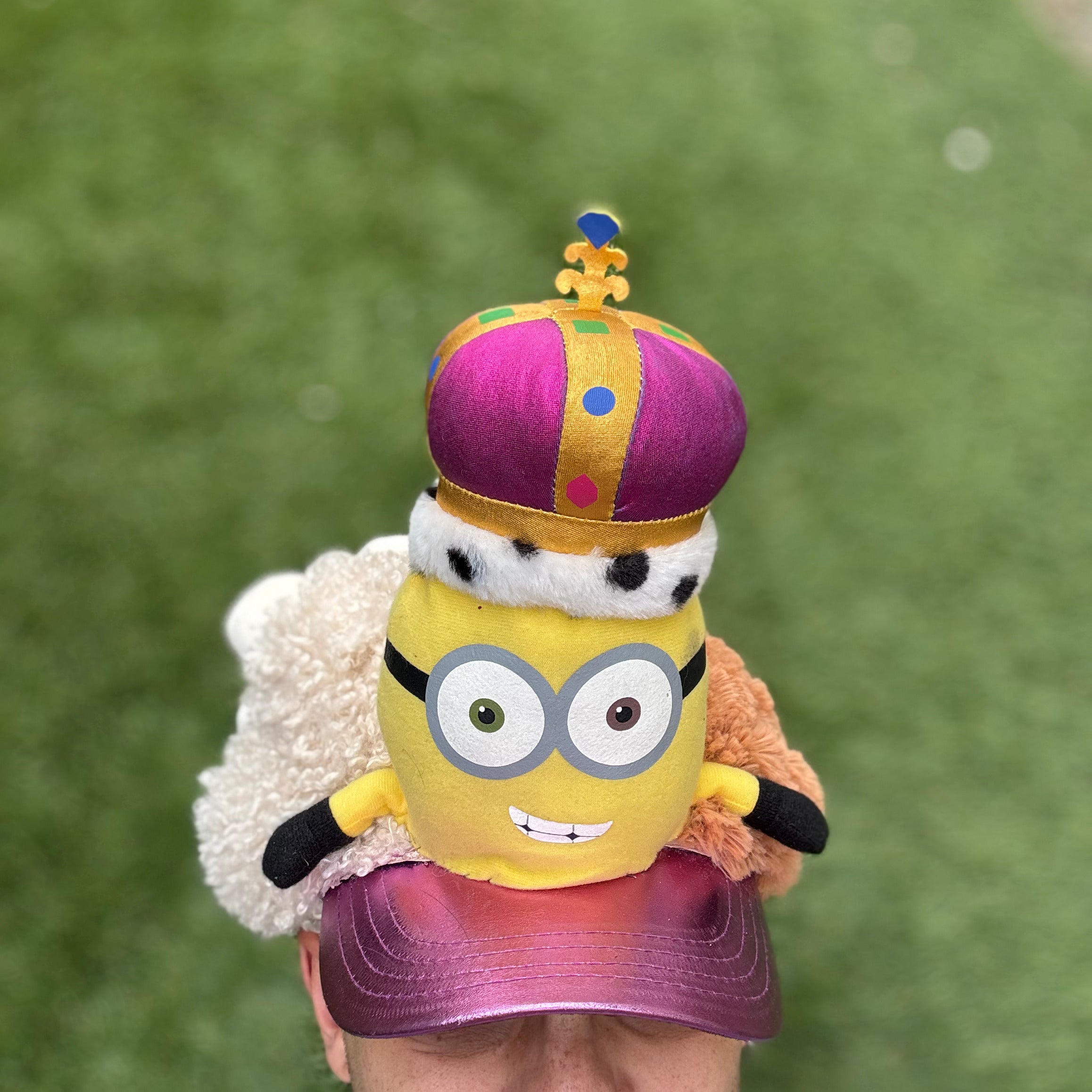 Casquette Peluche Petit Roi