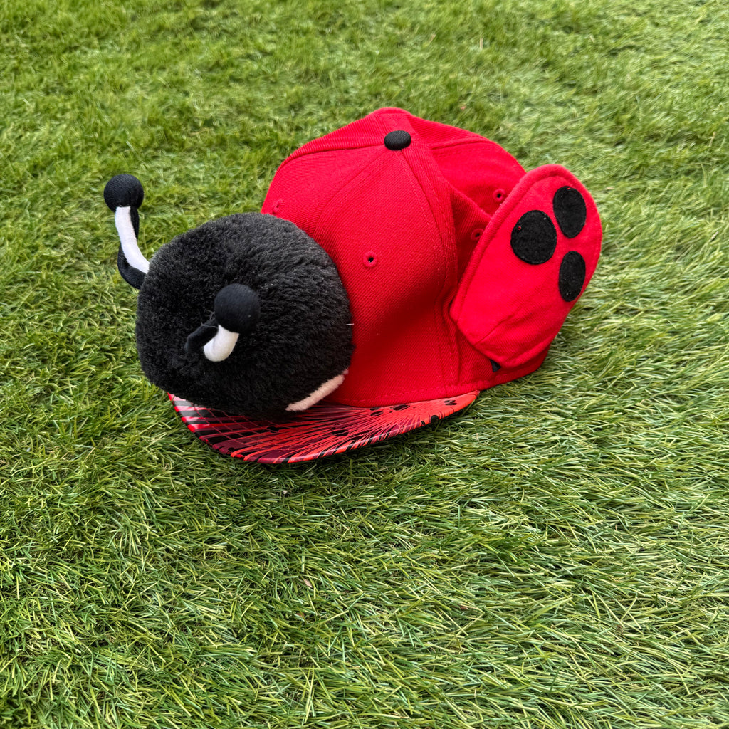 Casquette Peluche Bébé Coccinelle 🐞