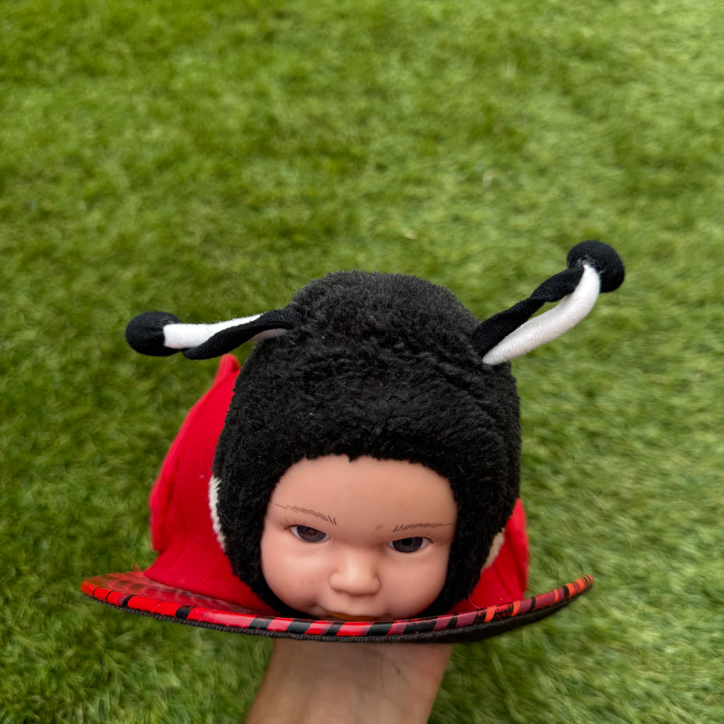 Casquette Peluche Bébé Coccinelle 🐞