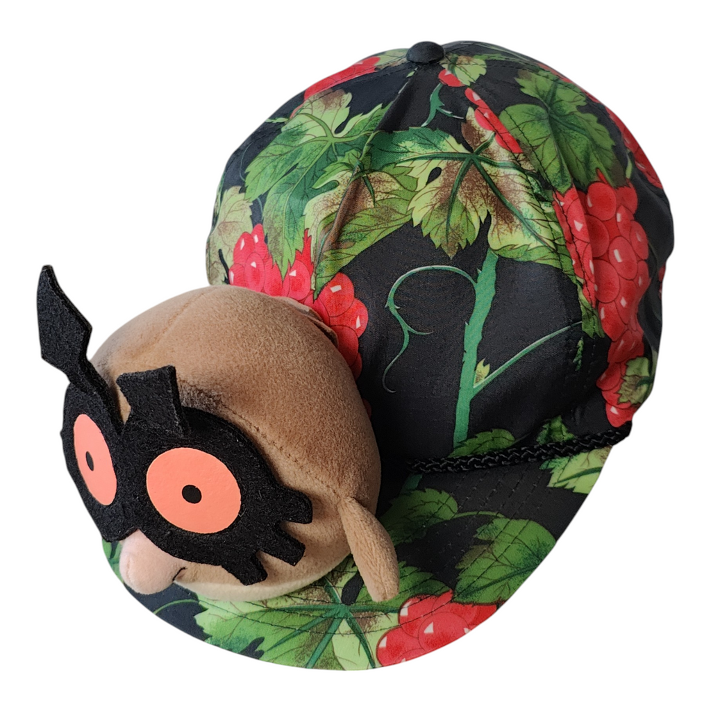 Casquette Peluche Hibou Hypnotique