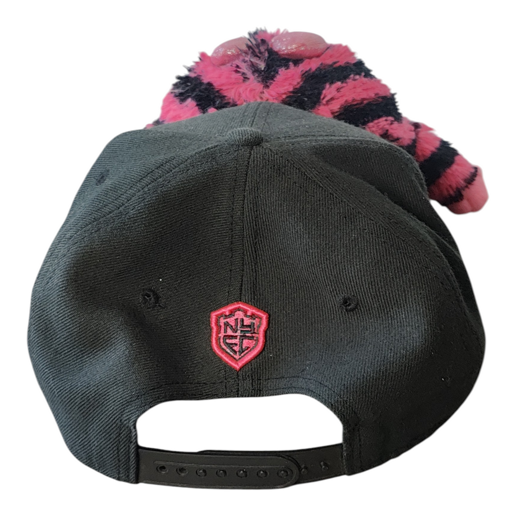 Casquette Peluche Monstre Rose