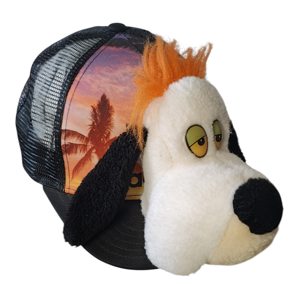Casquette chien fatigué