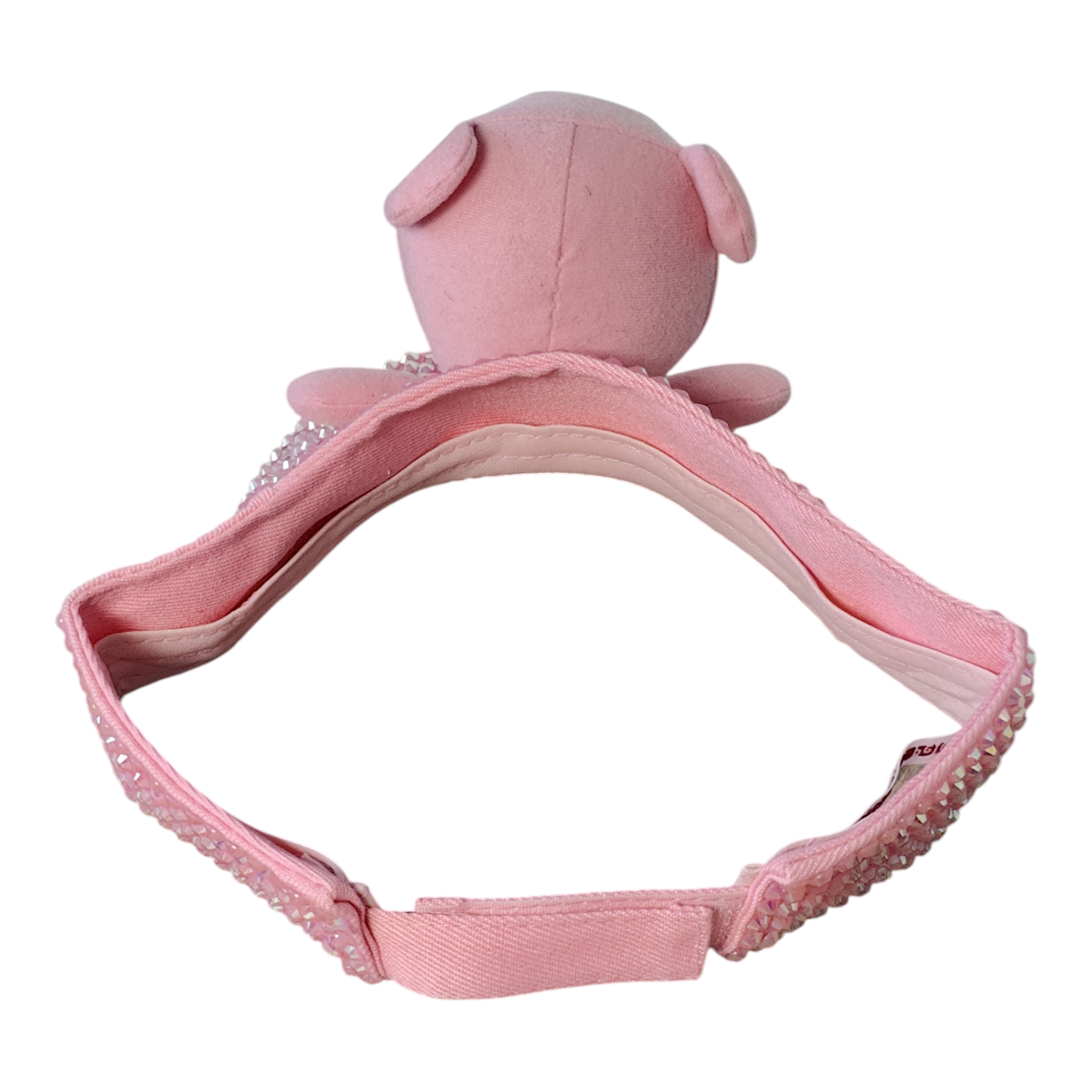 Visière Peluche Bébé Strass 💖