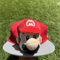 Casquette Peluche Plombier Rouge Enfant