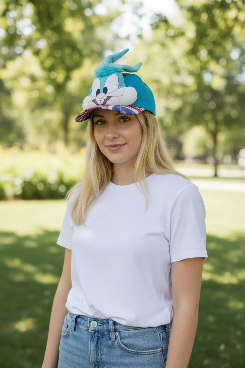 Casquette Lapin Bleu