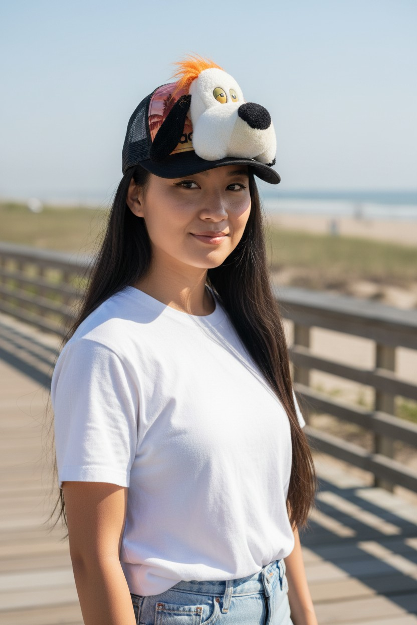 Casquette chien fatigué